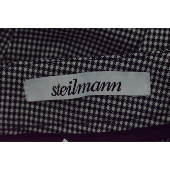 Vintage 90s Checkered stretch pants size 10‎ | 31 waist - Picture 8 of 10